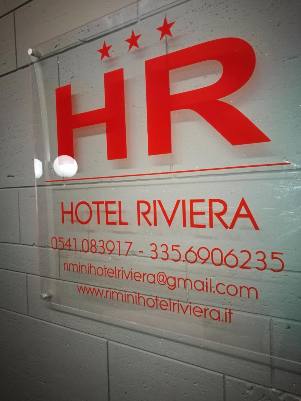 Hotel Riviera Rimini Eksteriør billede